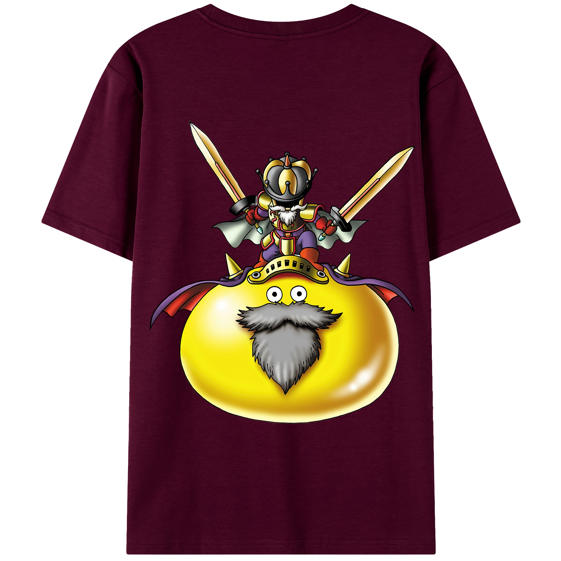 （画像用） ドラゴンクエスト Doragon Kuesuto Dragon Quest レディース半袖Tシャツ(バックプリント)